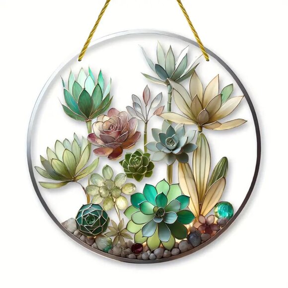 8" Acrylic Suncatcher - Picture 1 of 3